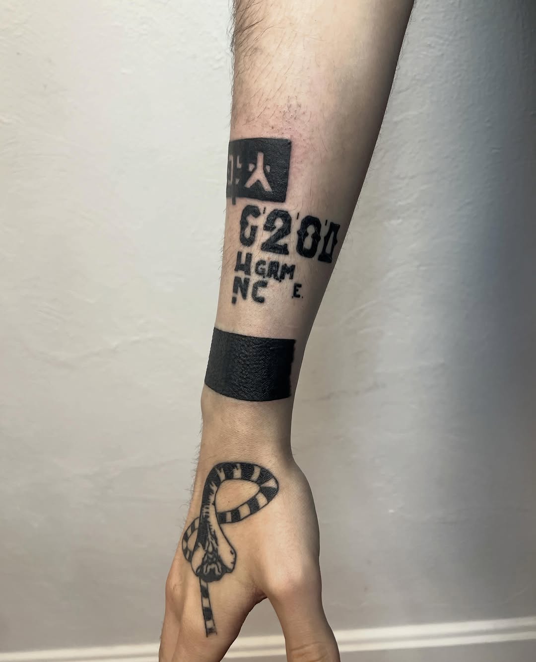Tattoo by @amberrose.tattoos — blackwork