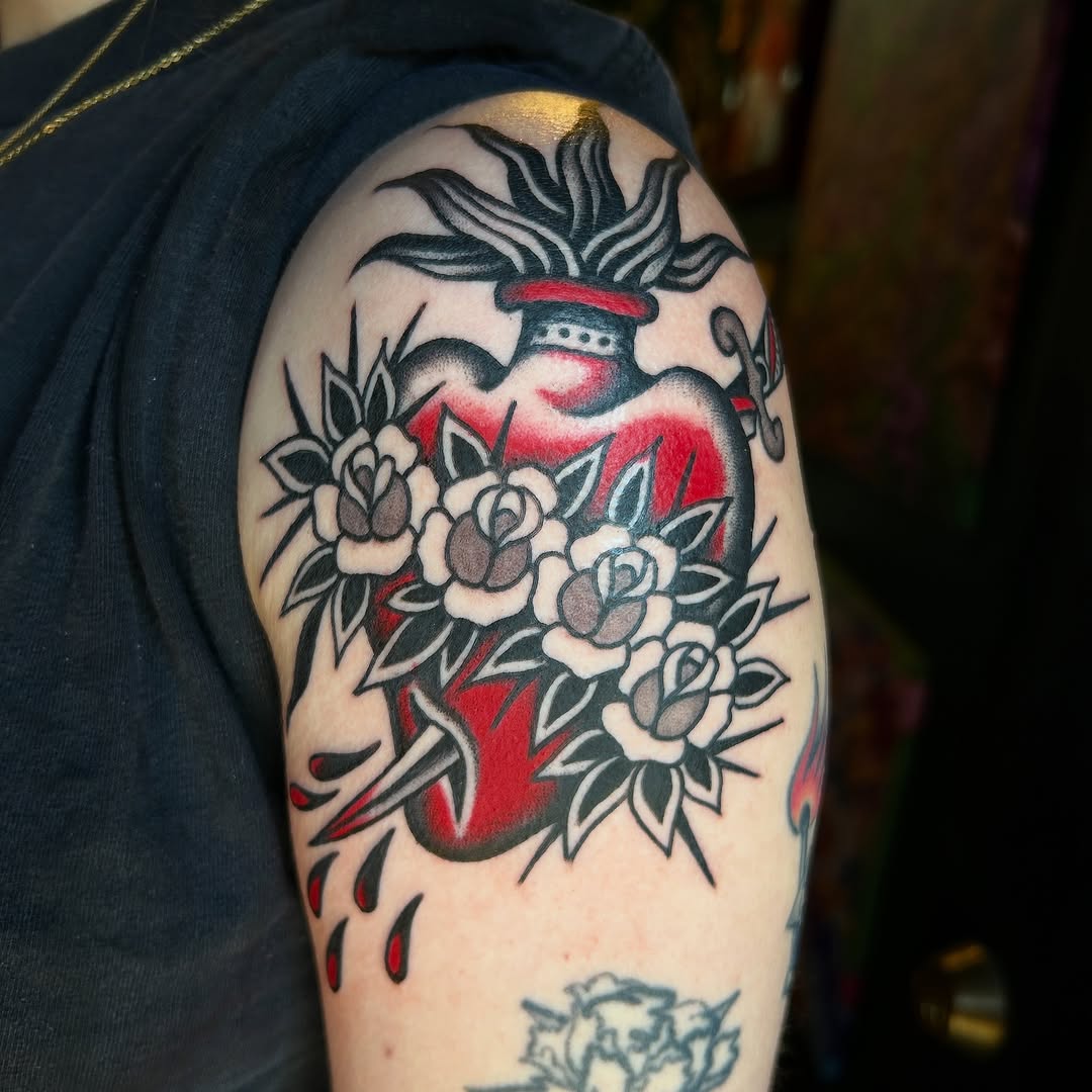 Tattoo by @hollydanesi โ american_traditional