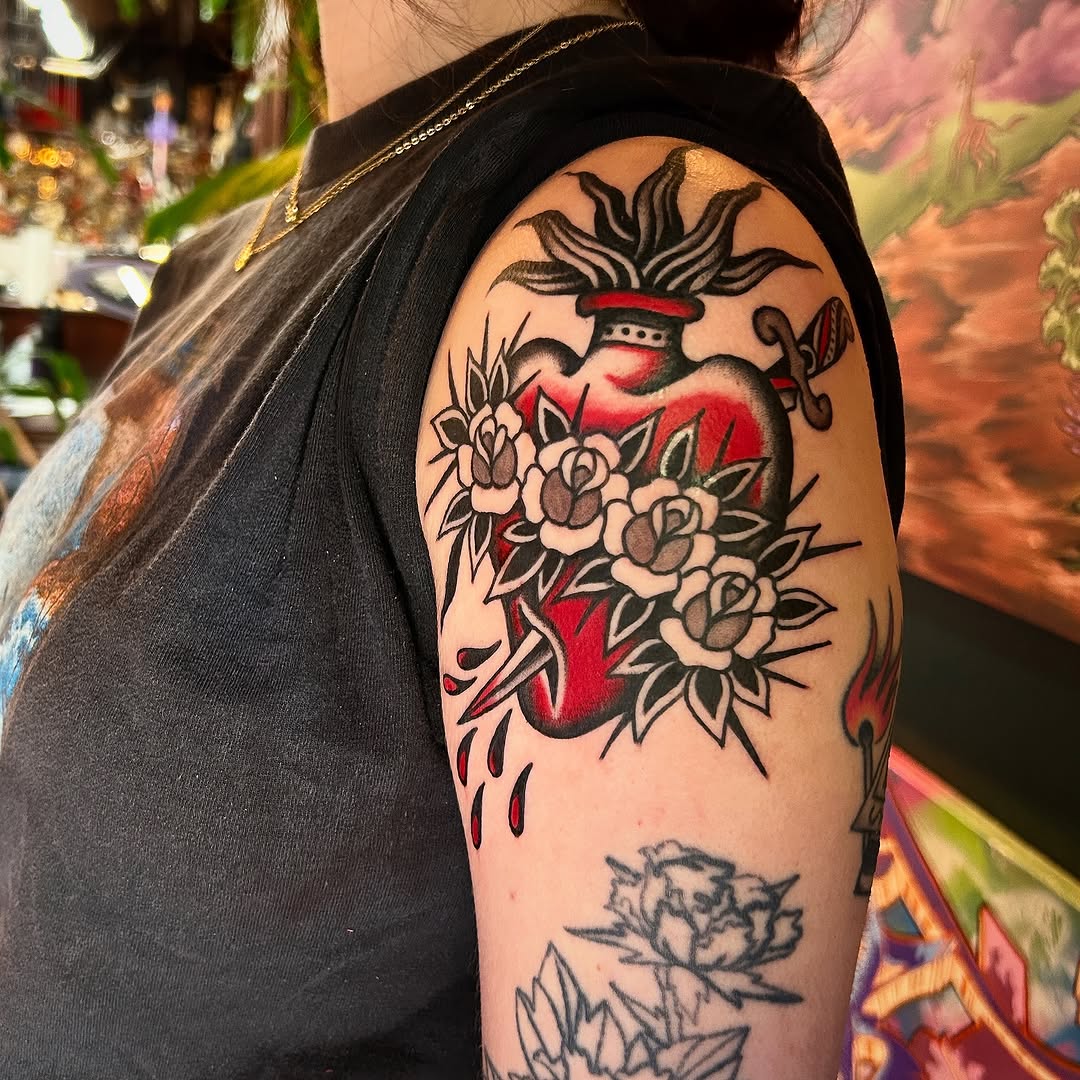 Tattoo by @hollydanesi โ american_traditional