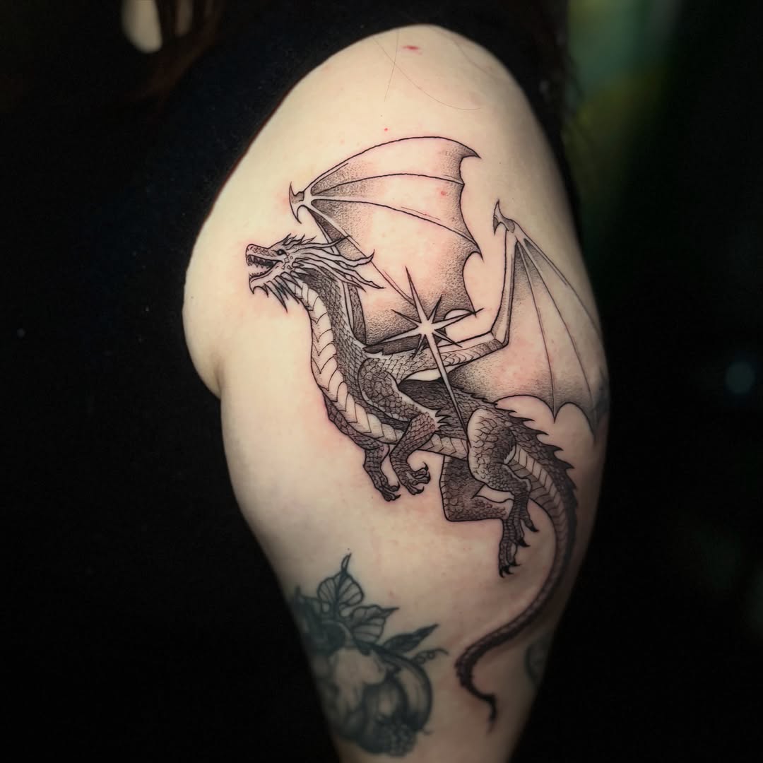 Tattoo by @5am.x.tattoos — black_and_grey, realism