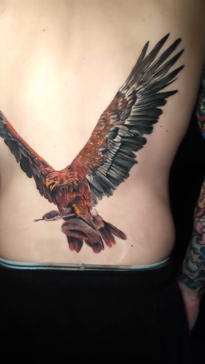 Tattoo by @tinyhandband — realism, american_traditional