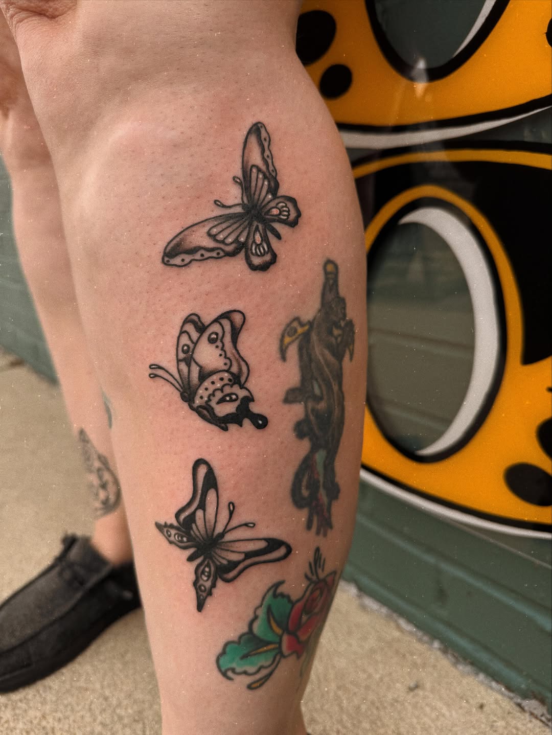 Tattoo by @ladycausemaker — american_traditional
