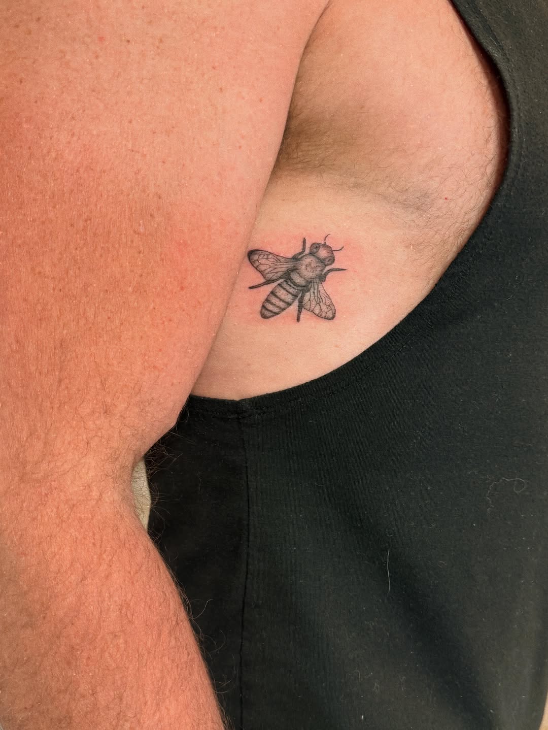 Tattoo by @ladycausemaker — black_and_grey, realism