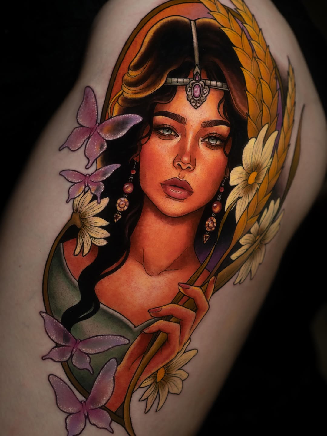 Tattoo by @nikienouveau — realism, neo_traditional