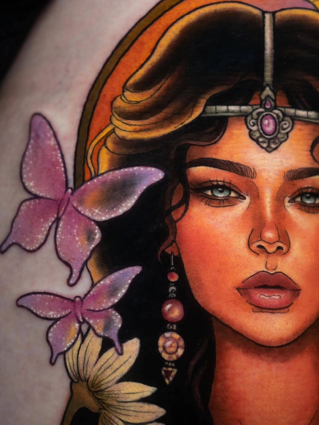 Tattoo by @nikienouveau — neo_traditional, realism