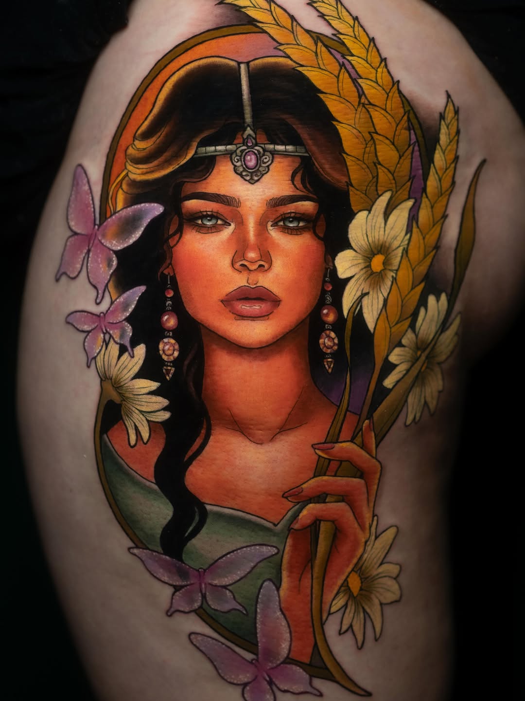Tattoo by @nikienouveau — realism, neo_traditional