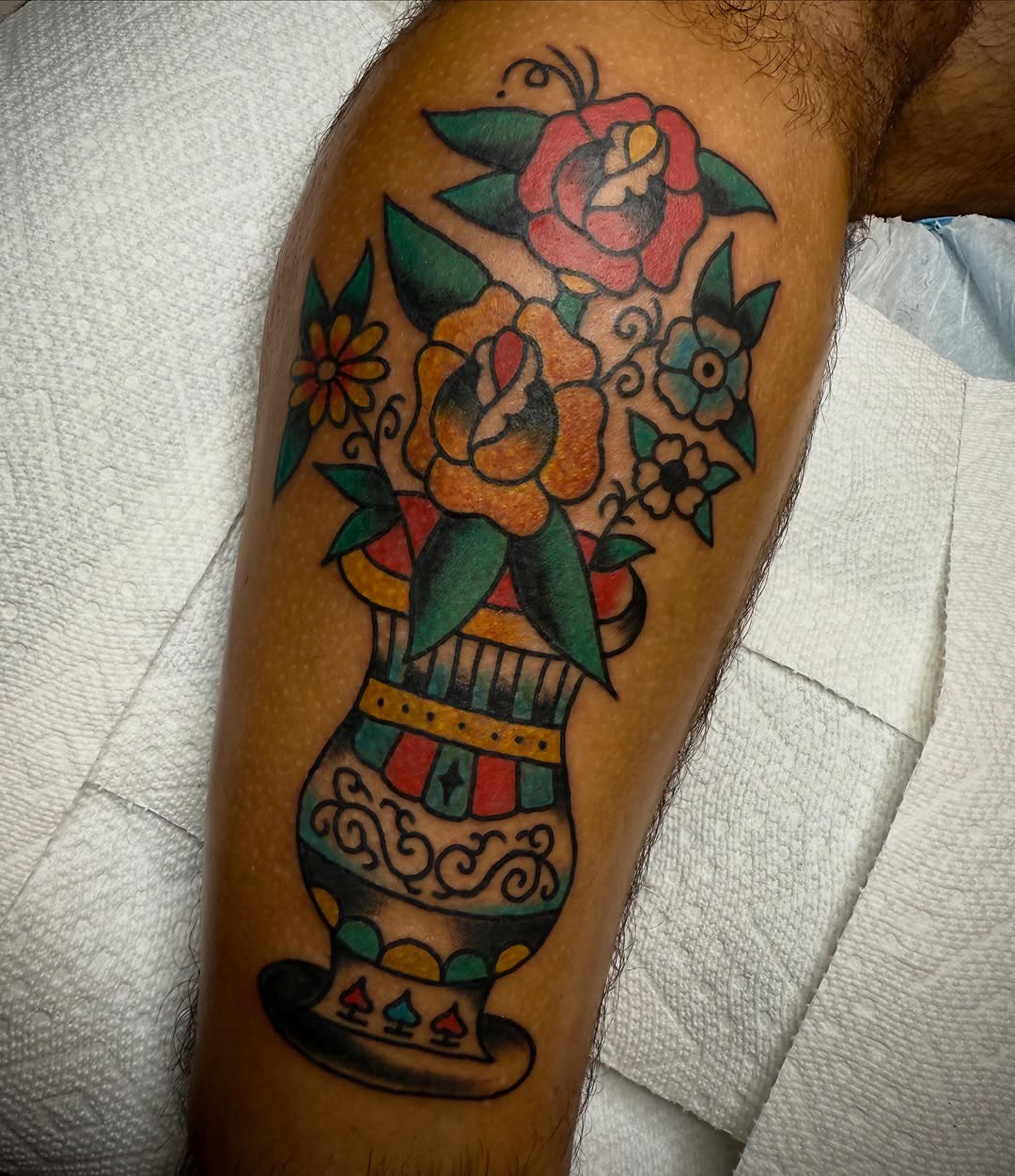 Tattoo by @victorialagano — american_traditional, illustrative