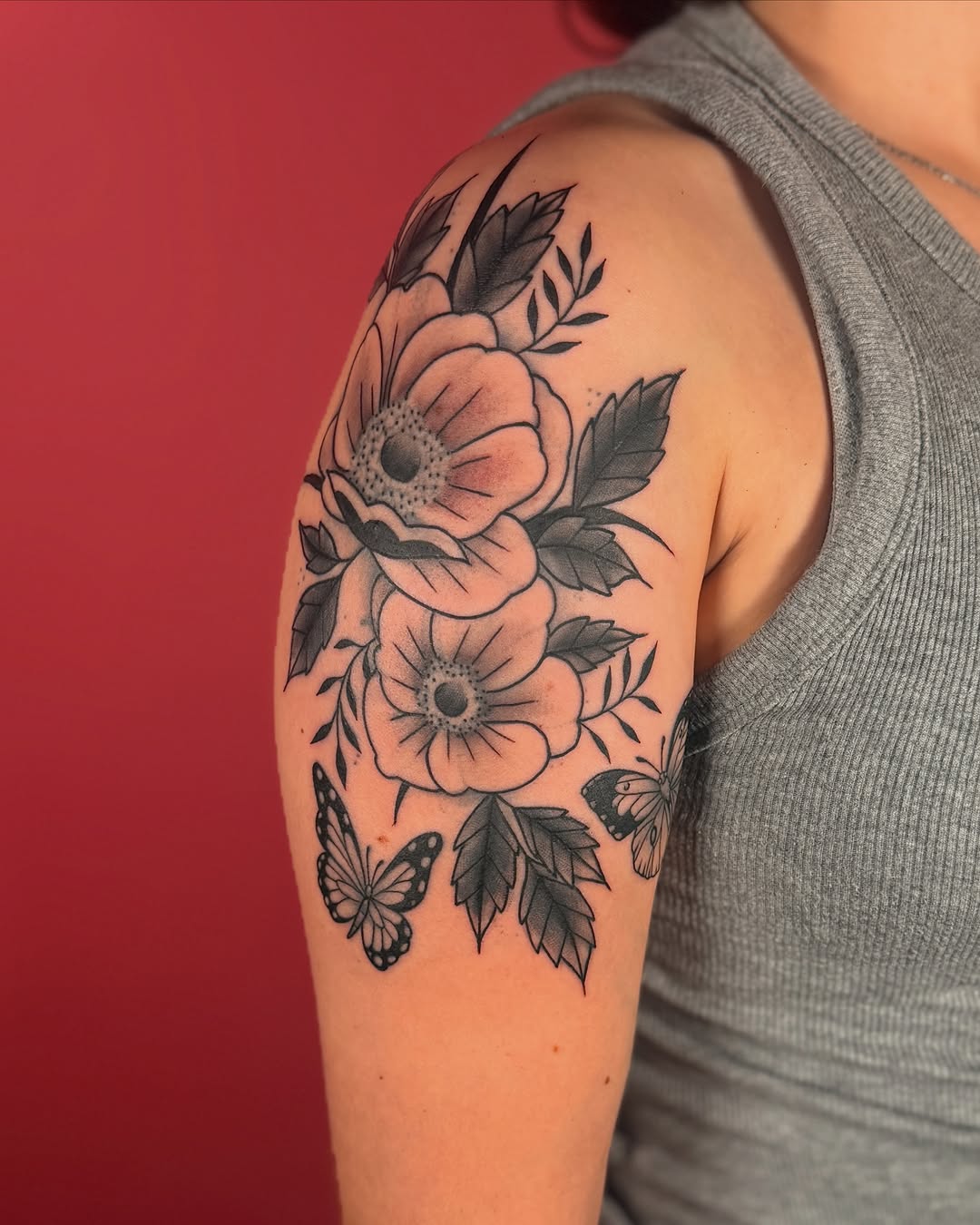 Tattoo by @kail.tattoos — black_and_grey
