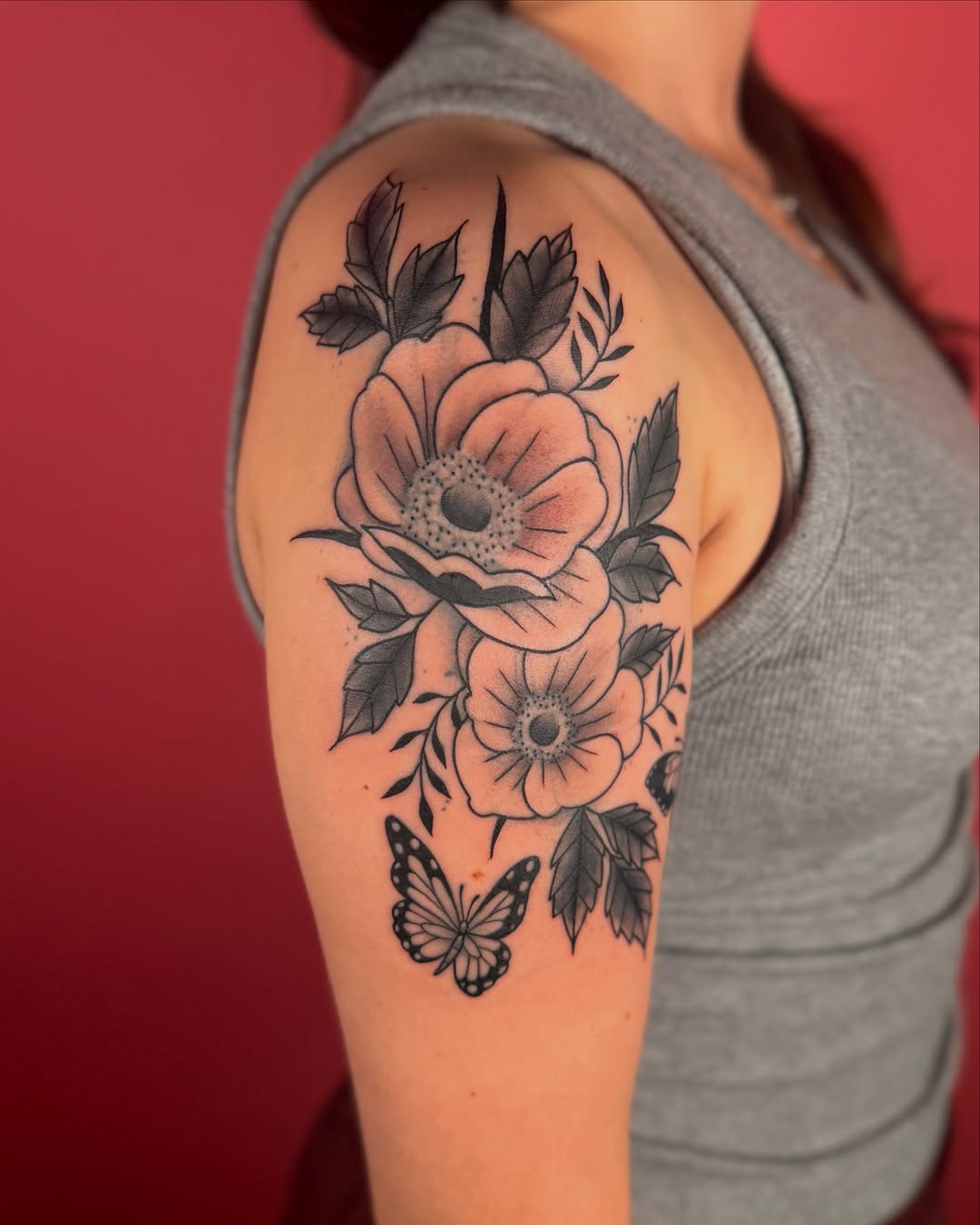 Tattoo by @kail.tattoos — black_and_grey