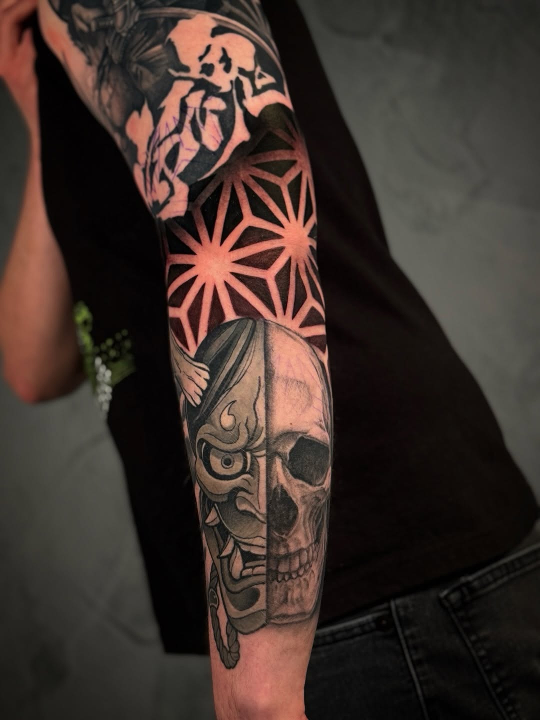 Tattoo by @ethanlundtattooing — black_and_grey, realism