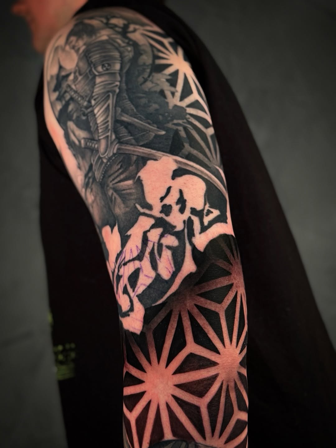 Tattoo by @ethanlundtattooing — realism, black_and_grey