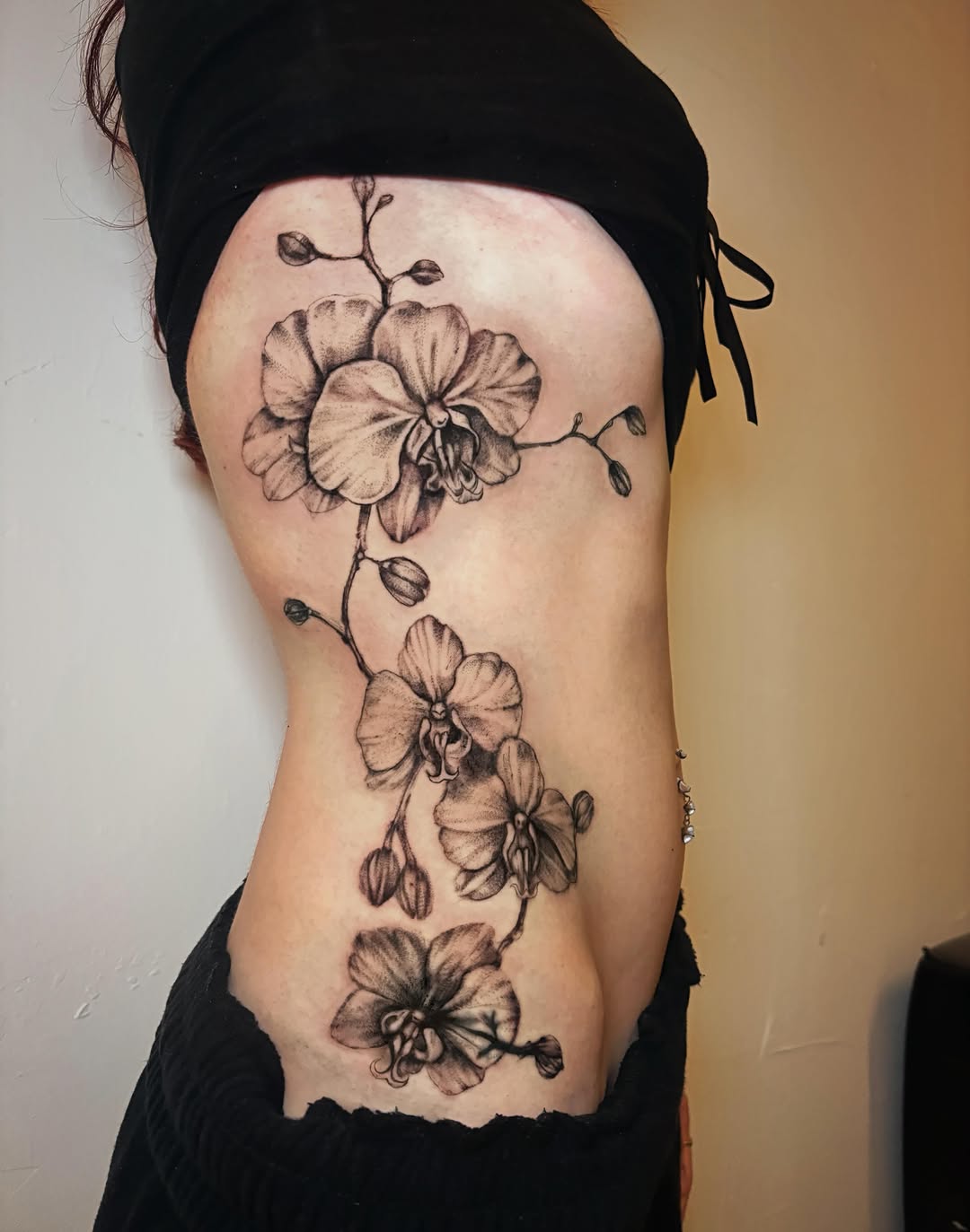 Tattoo by @liz.tattooz — black_and_grey, realism