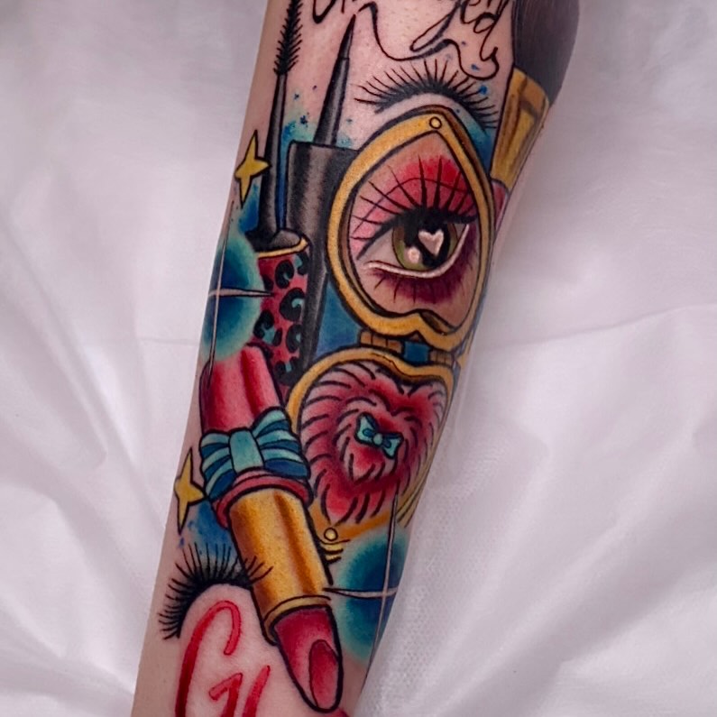 Tattoo by @elegantlyinking — new_school, illustrative