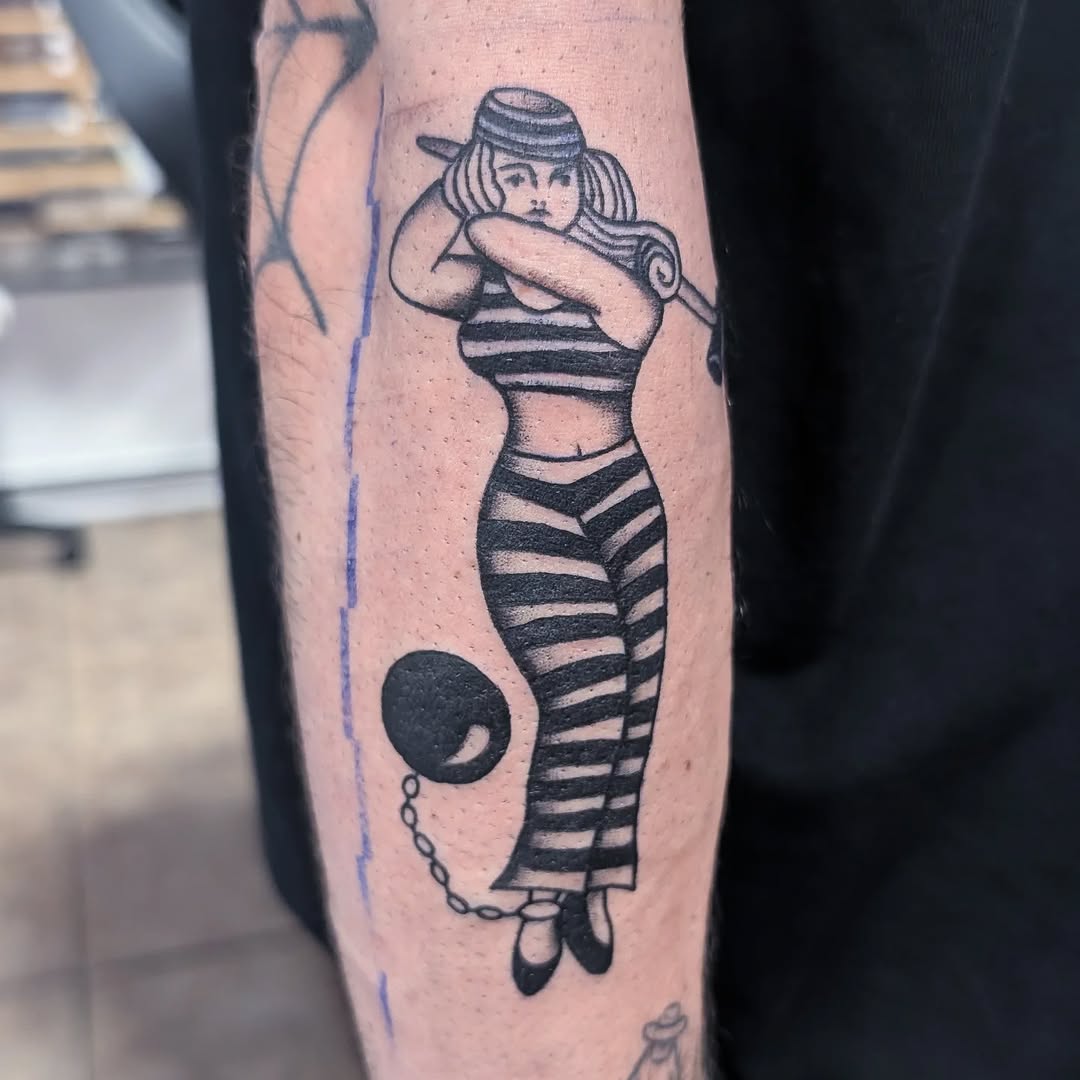 Tattoo by @poked.protein — american_traditional