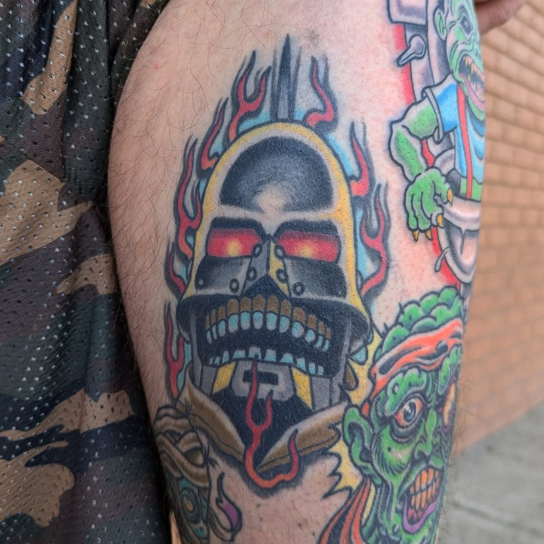 Tattoo by @rslegeltattoos — new_school
