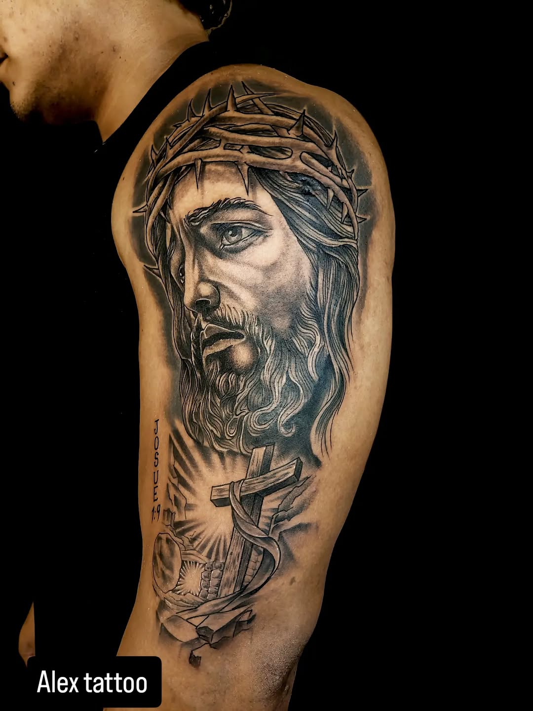 Tattoo by @ink_addiction_art — realism, black_and_grey