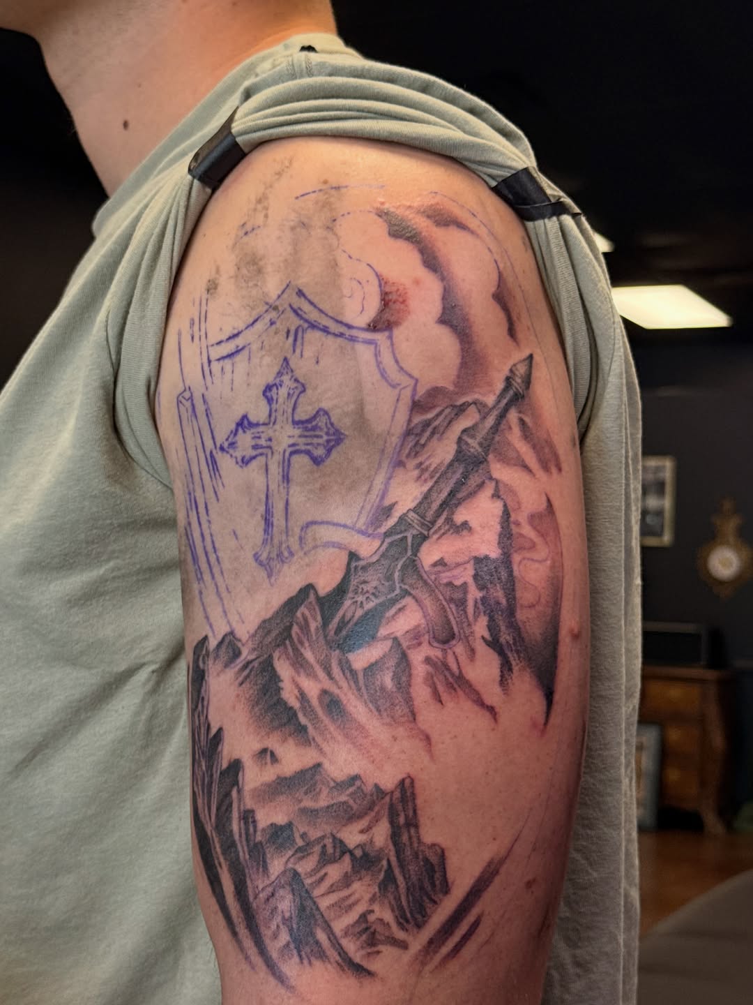 Tattoo by @exploitedtattoos — realism, black_and_grey