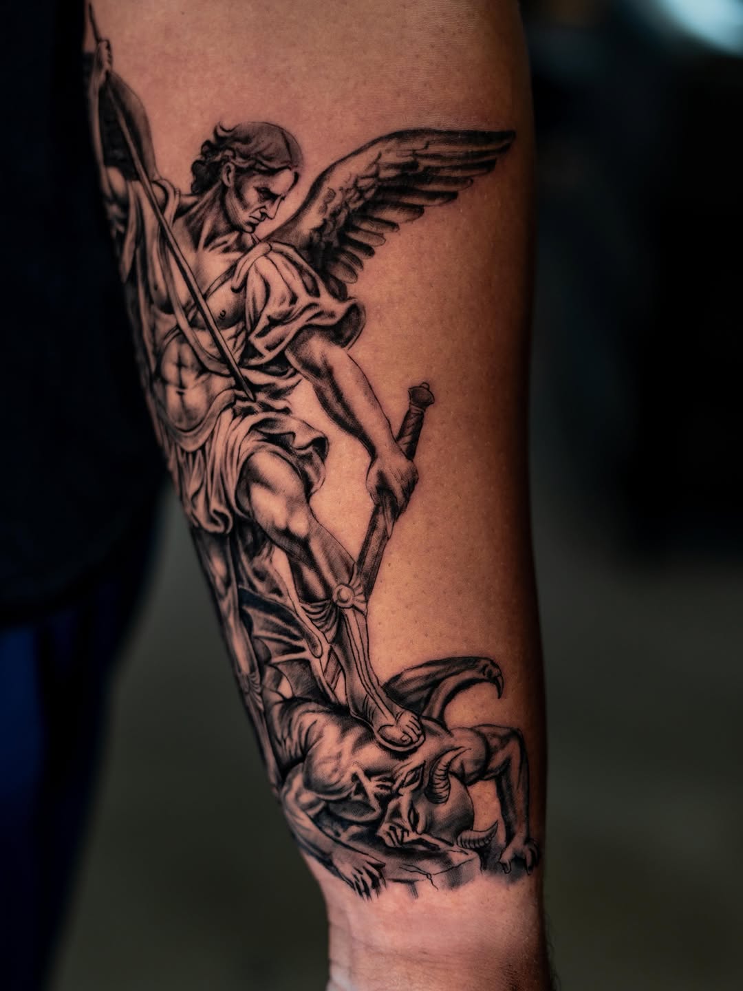 Tattoo by @tattoo_dzhyhov — realism, black_and_grey
