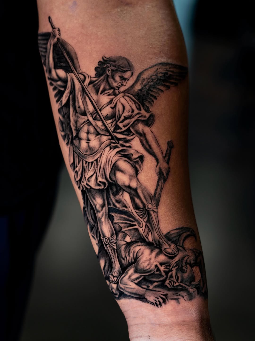 Tattoo by @tattoo_dzhyhov — realism, black_and_grey