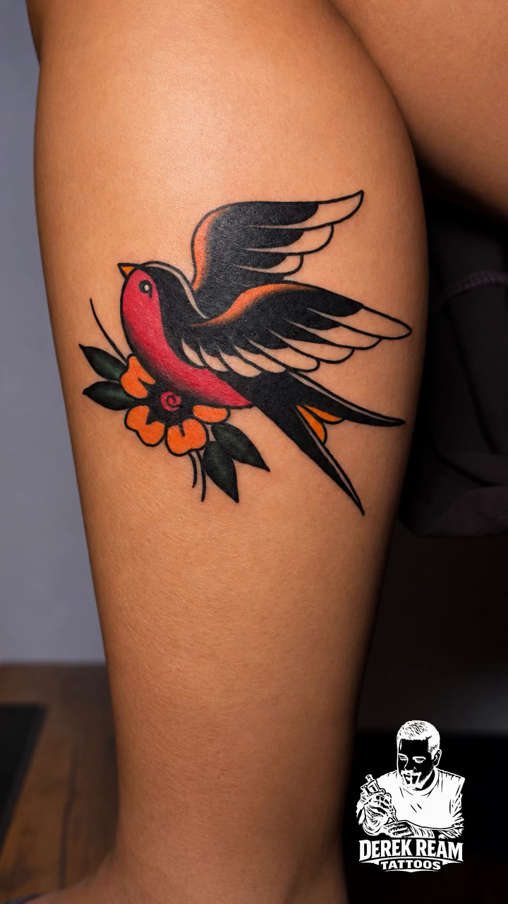 Tattoo by @derekream.tattoos — american_traditional, illustrative