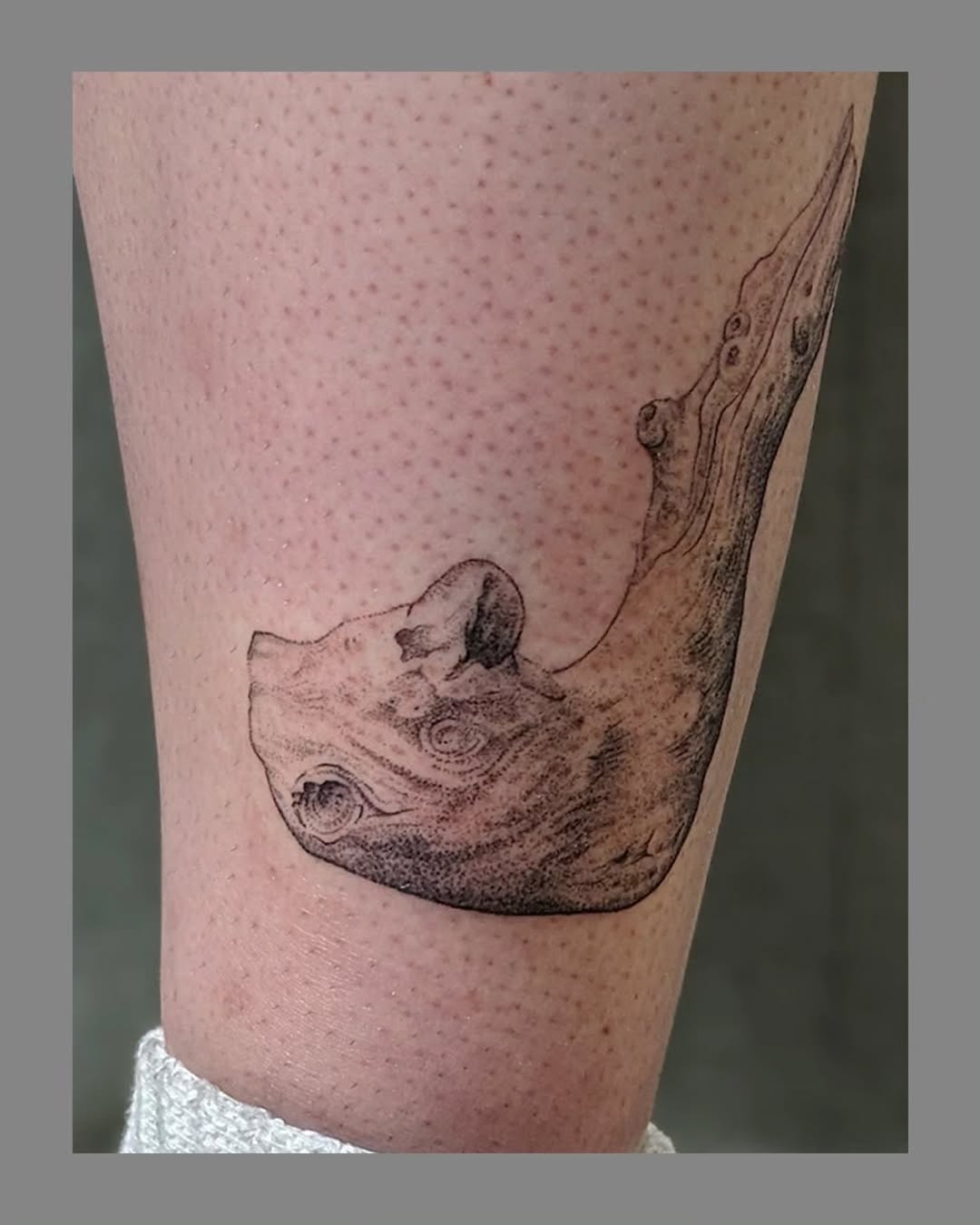 Tattoo by @_thisthat — dotwork