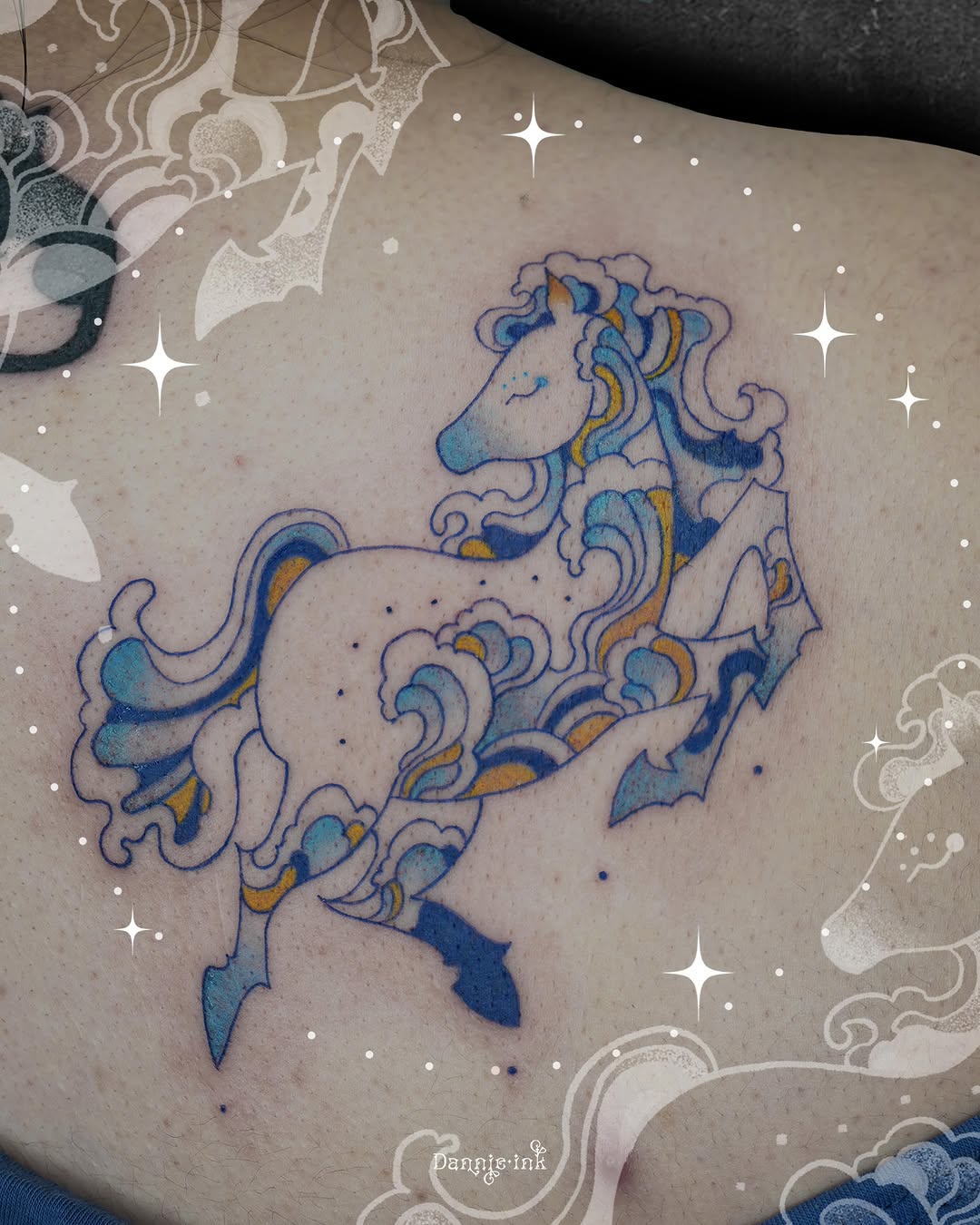 Tattoo by @black.chocol — fine_line, watercolor