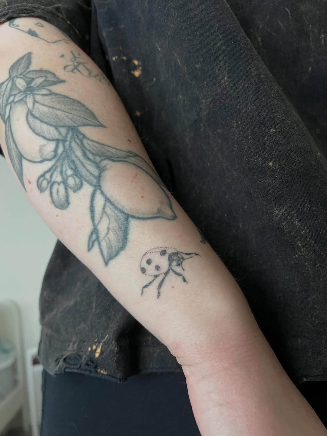 Tattoo by @nicoletty_ — blackwork