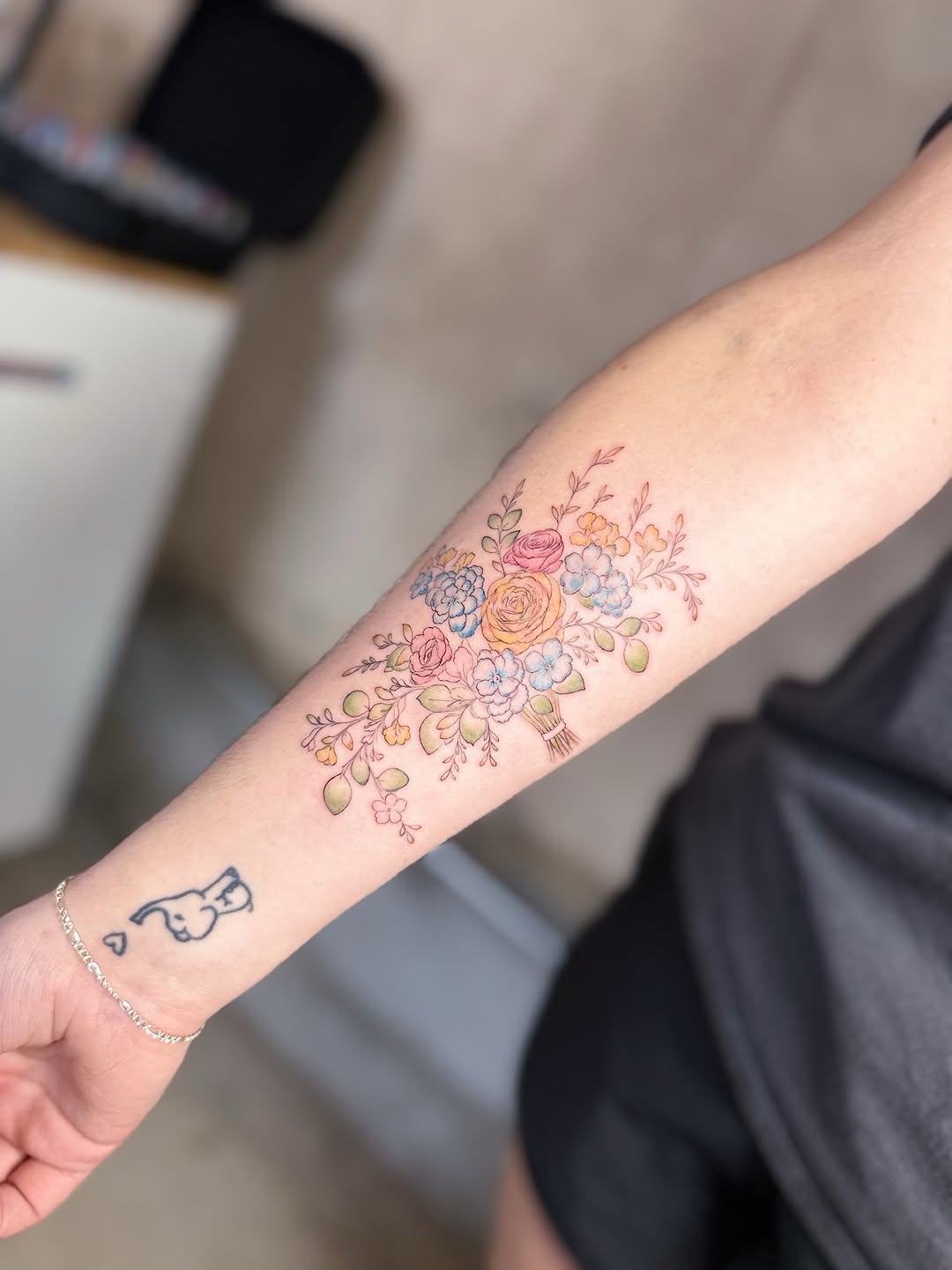 Tattoo by @inkwithchristian — illustrative, fine_line