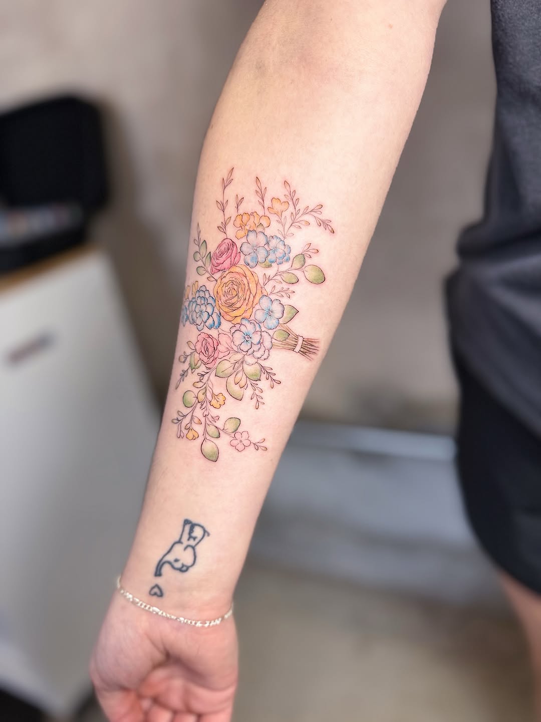 Tattoo by @inkwithchristian — illustrative, fine_line