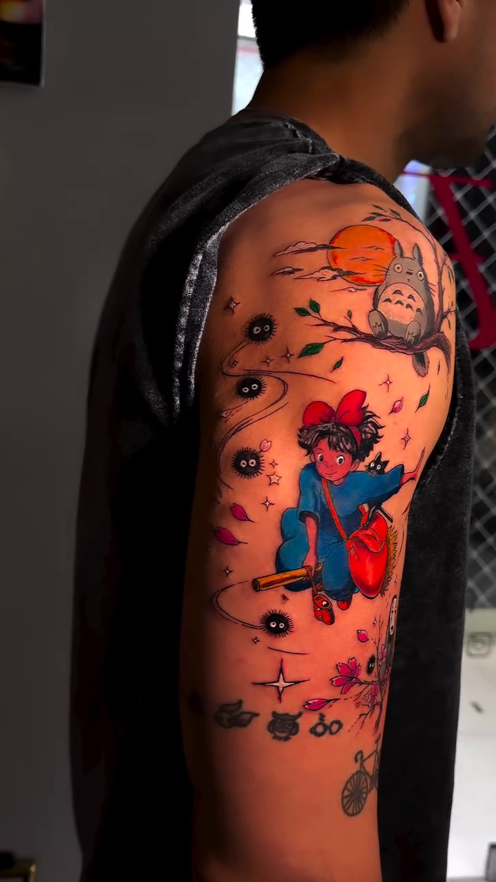 Tattoo by @eyiarttattoo — anime