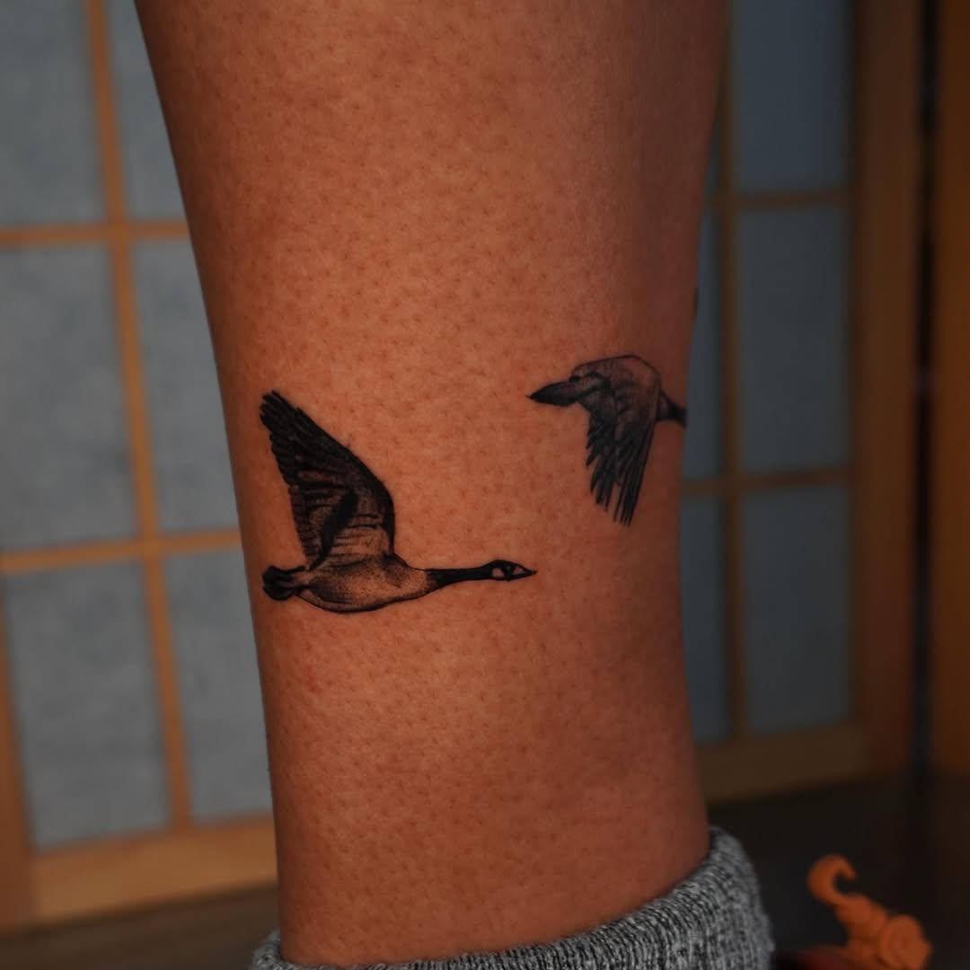 Tattoo by @hallowcream — realism, black_and_grey