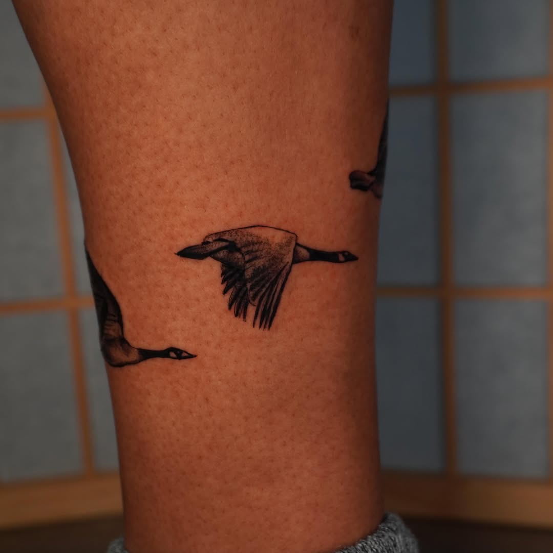 Tattoo by @hallowcream — realism, black_and_grey
