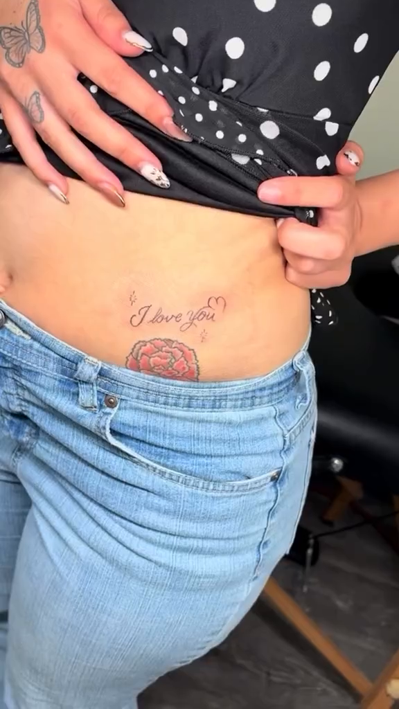 Tattoo by @ashleystattoostudio — lettering_script, fine_line