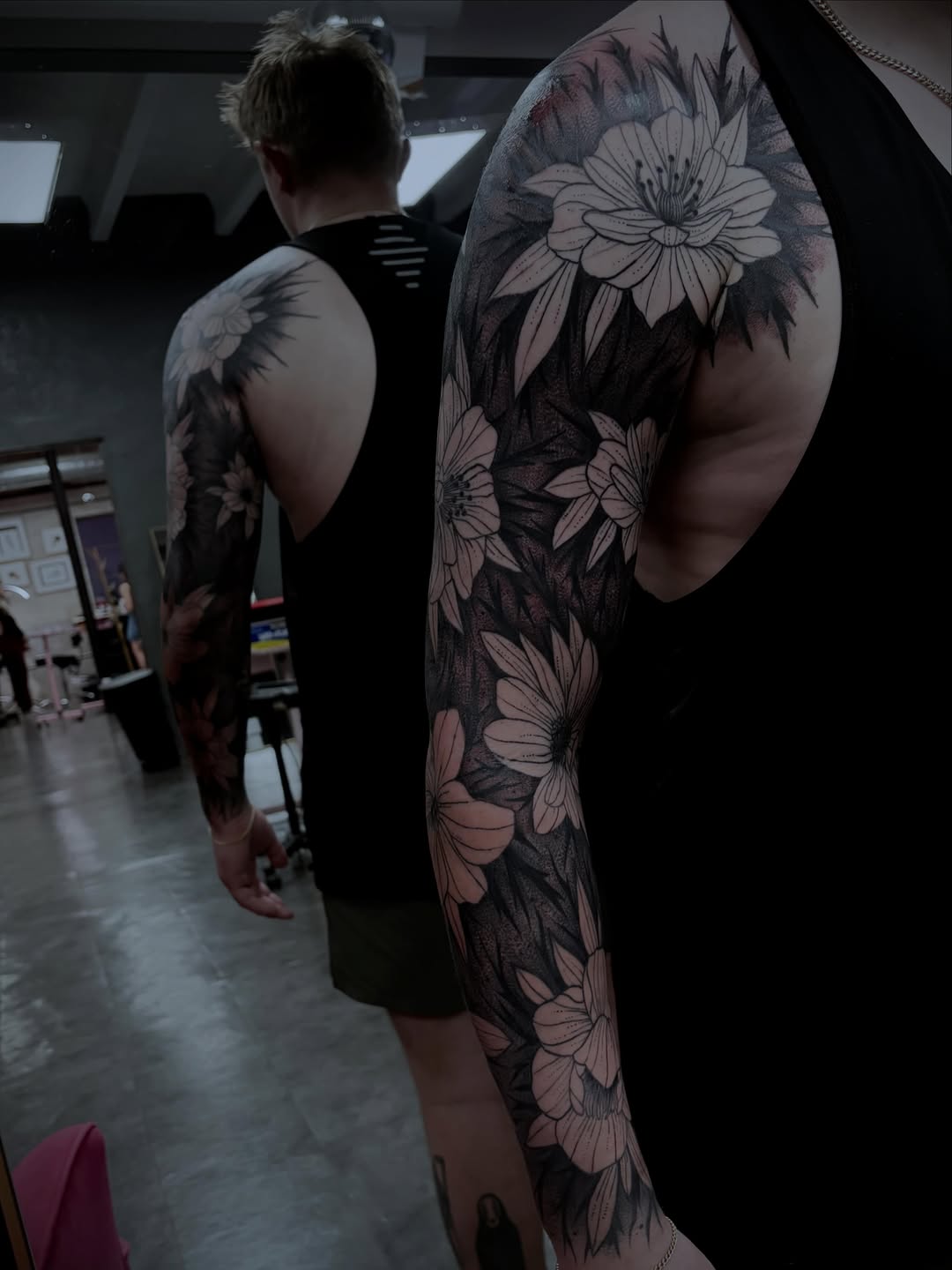 Tattoo by @lilzz_ink โ illustrative, black_and_grey