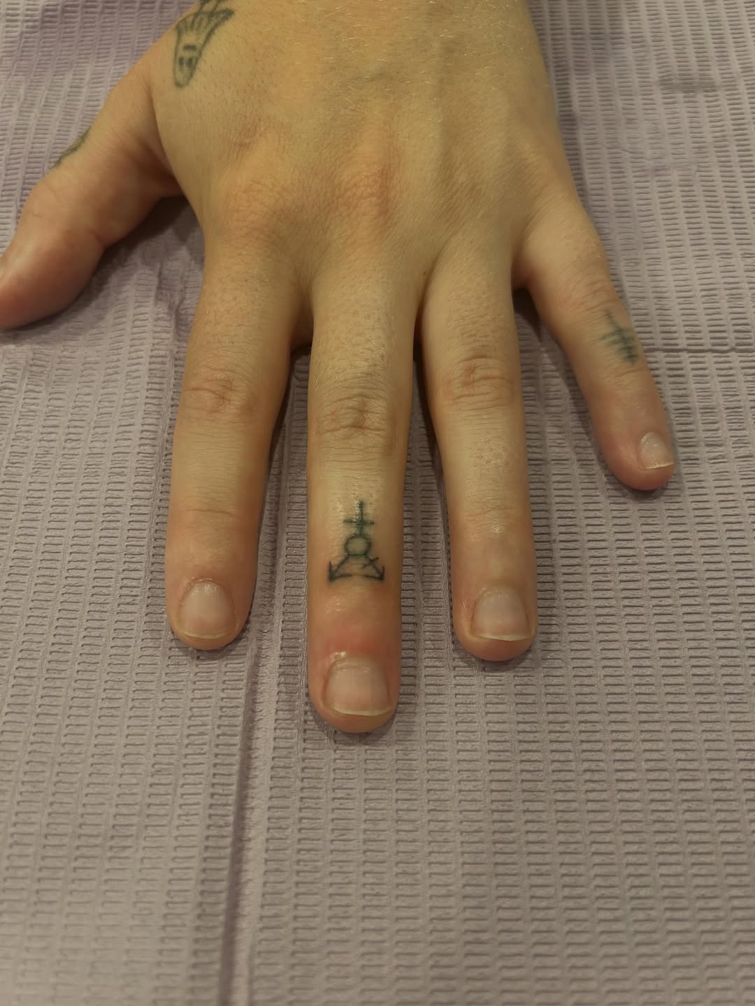 Tattoo by @pokesandspirals โ fine_line, minimalist