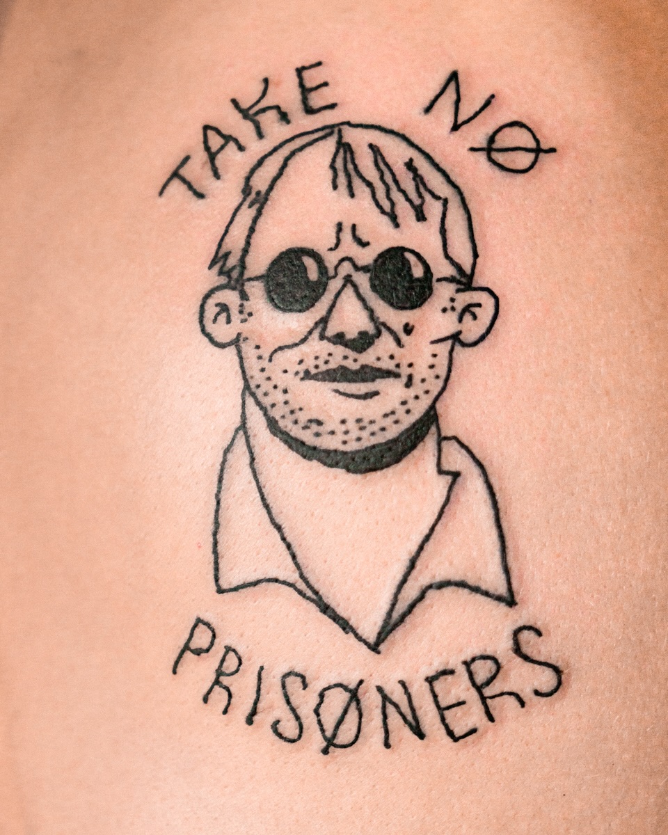 Tattoo by @flash_boom_bang_tattoo — ignorant, lettering_script