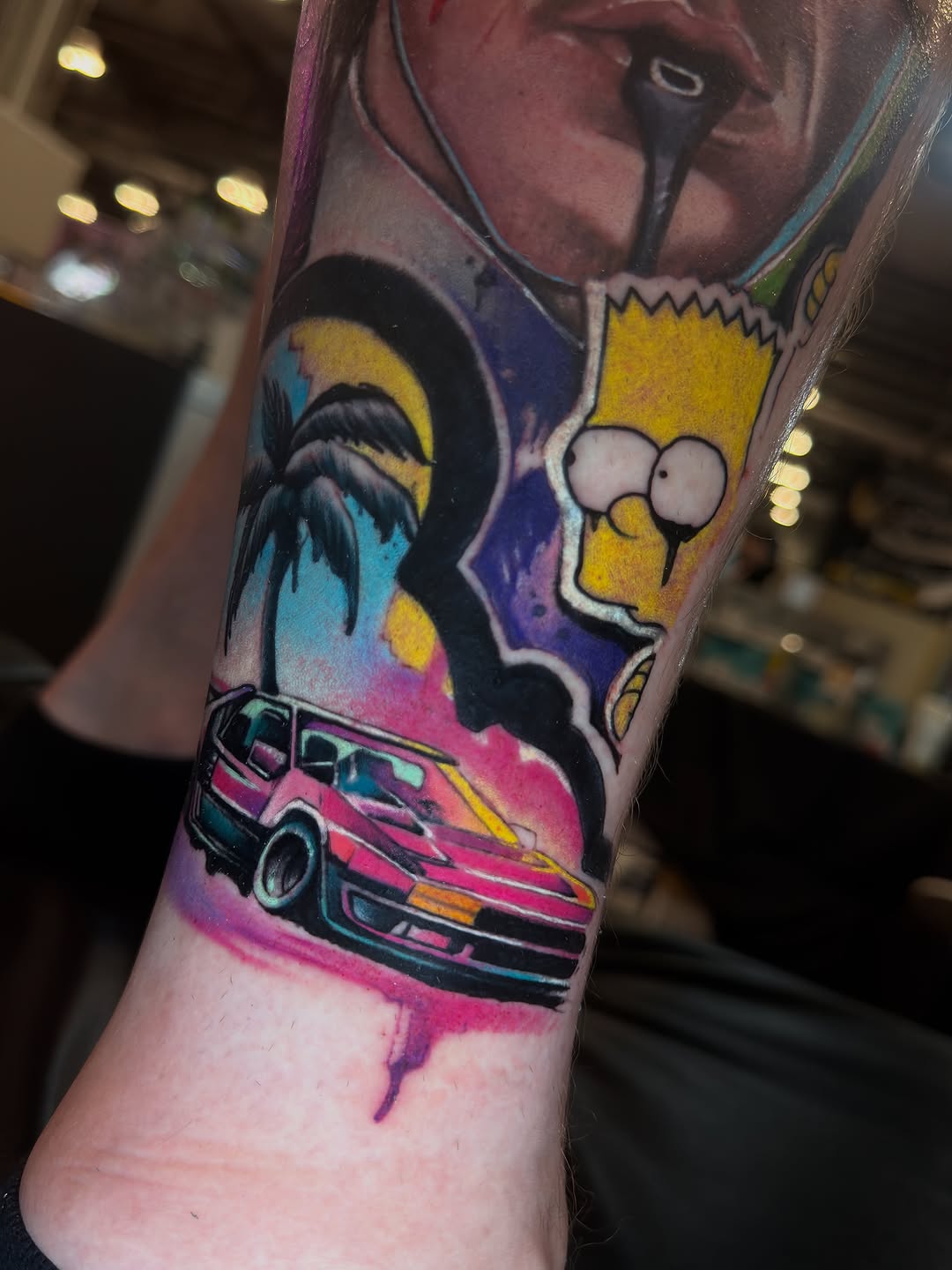 Tattoo by @tattoosbydonnie โ new_school