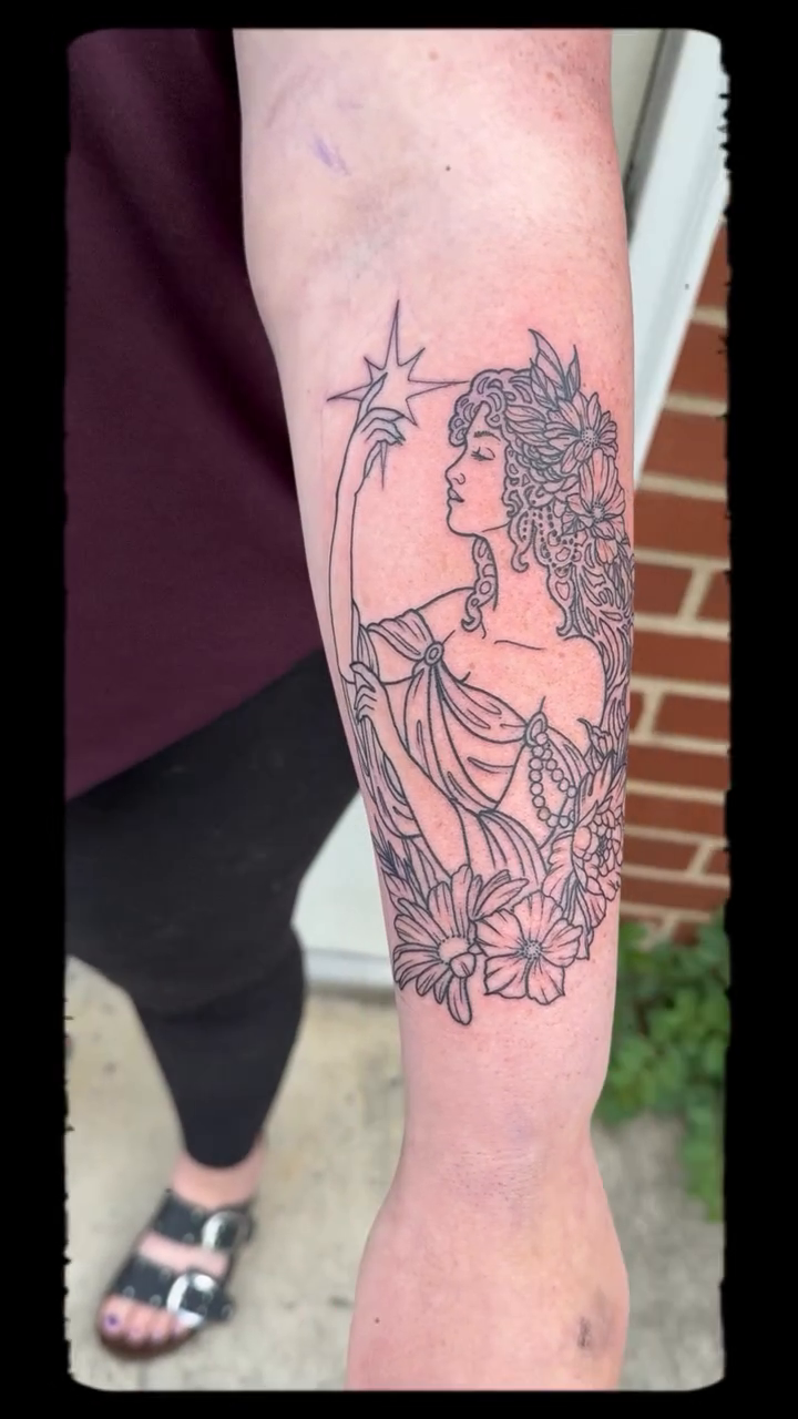 Tattoo by @kimberlytattoo — fine_line