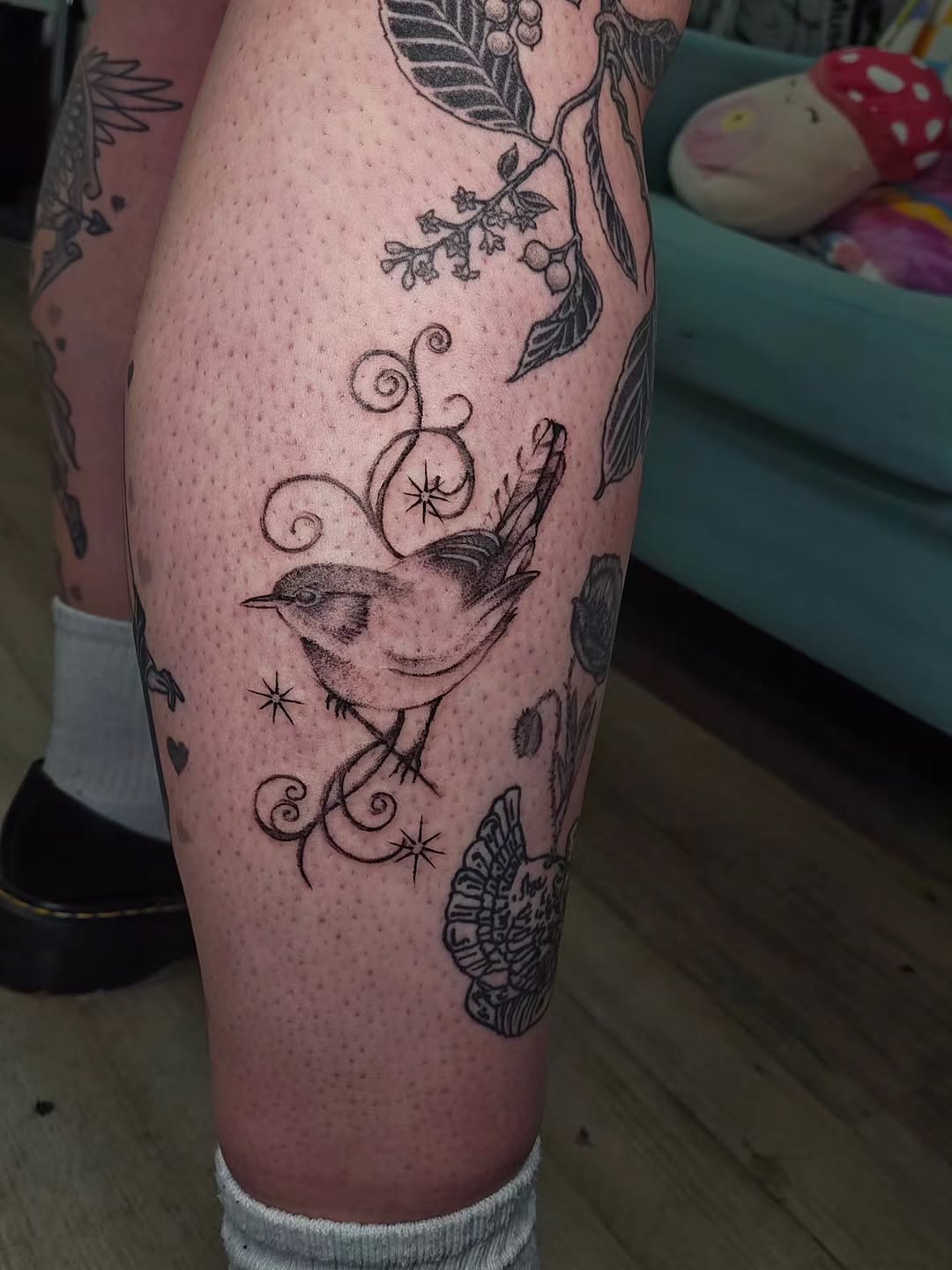 Tattoo by @lunatattoosya — black_and_grey