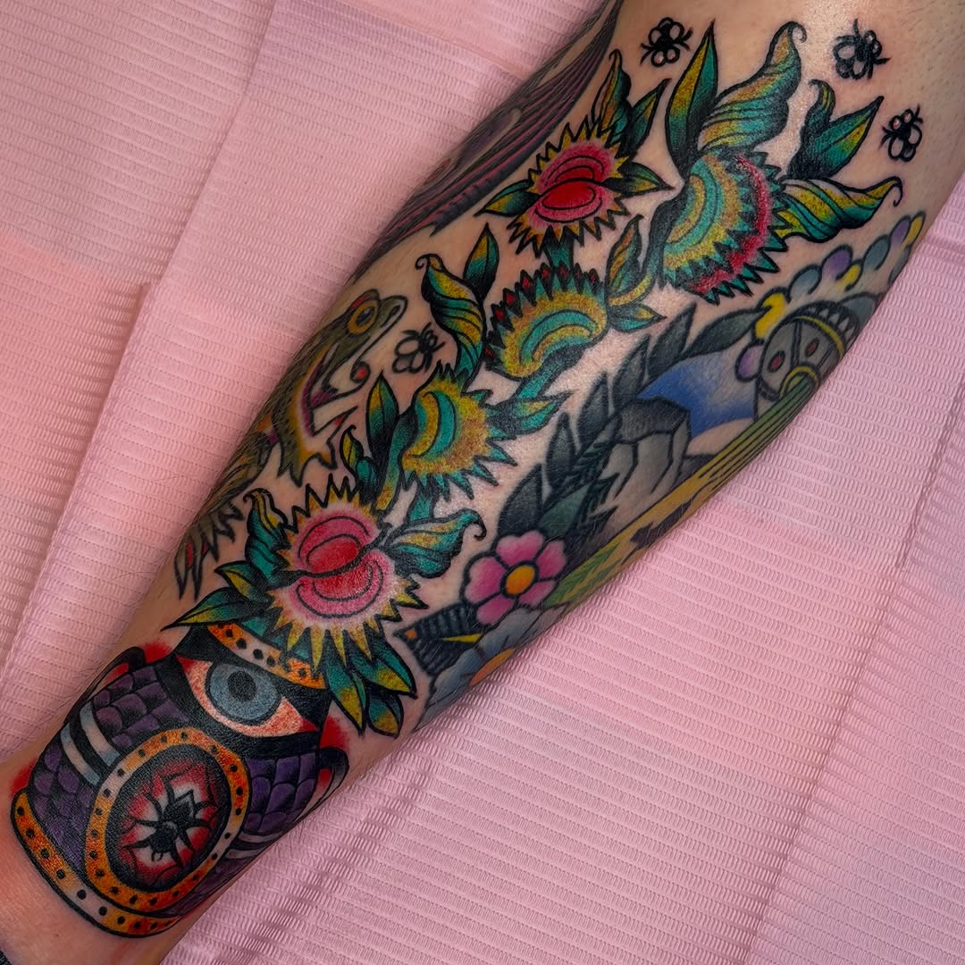 Tattoo by @butterflyveiltatz โ american_traditional