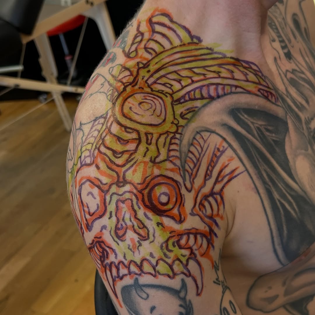 Tattoo by @craiggardyan — trash_polka