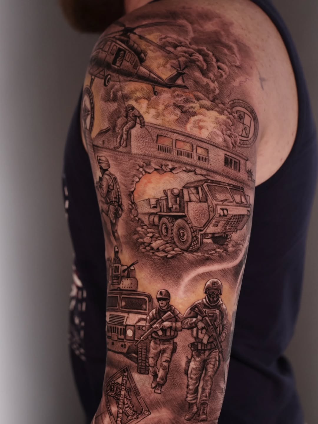 Tattoo by @mani.art.ne — realism, black_and_grey