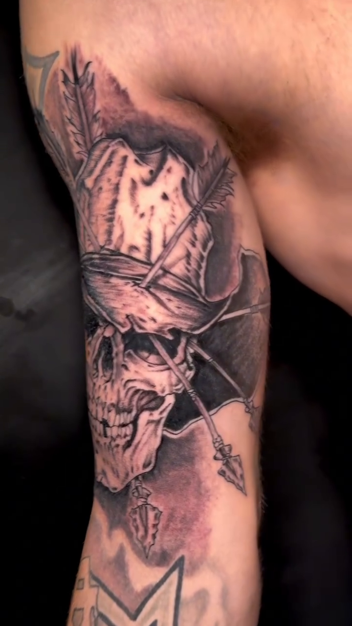 Tattoo by @steven_bruni — black_and_grey, realism