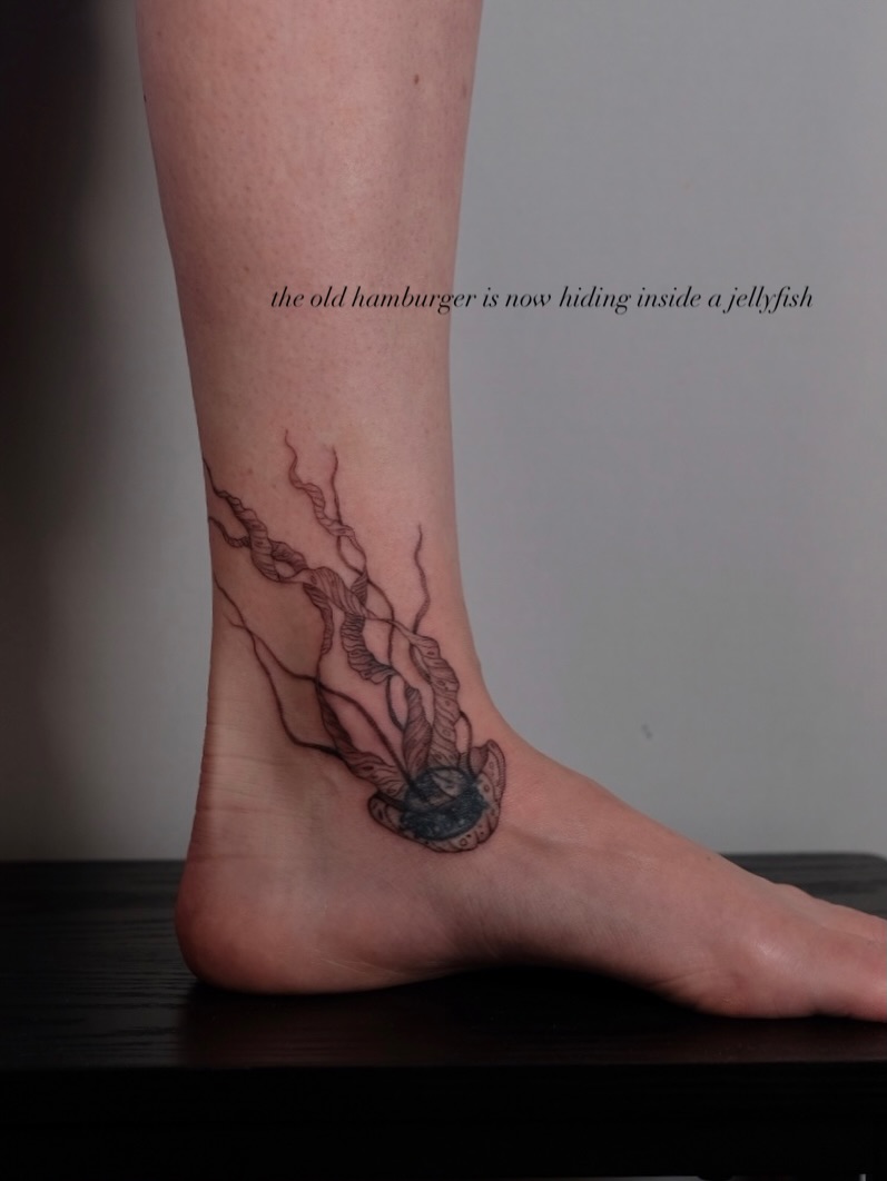 Tattoo by @sunpersimmon.tattoo — fine_line, lettering_script