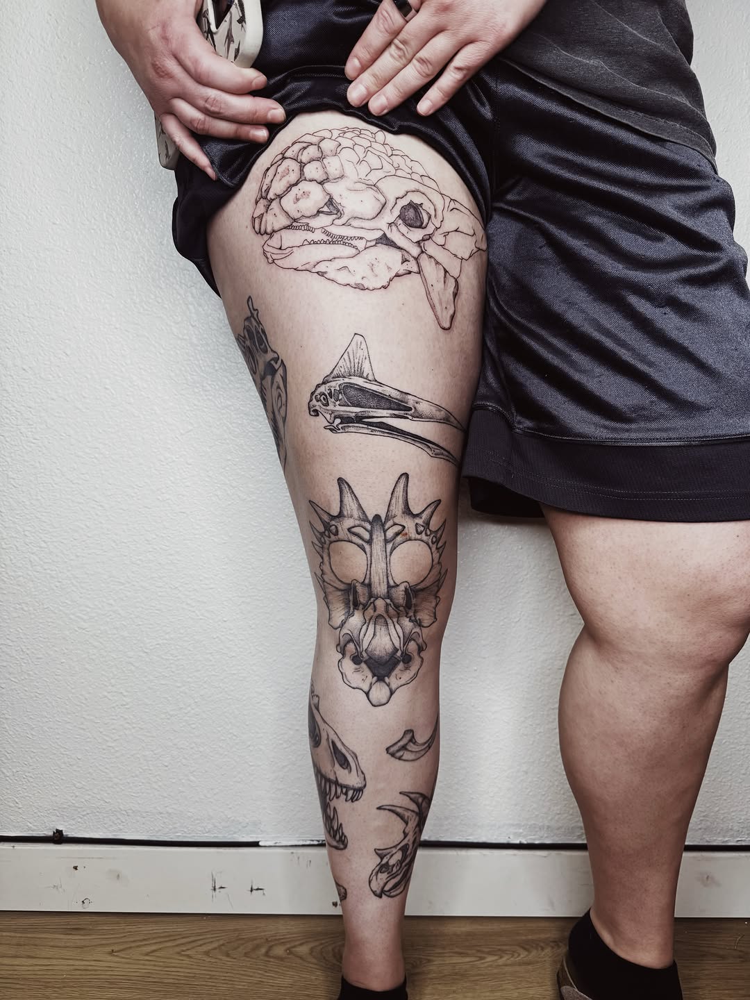 Tattoo by @deathlyill_tattoos β illustrative, black_and_grey