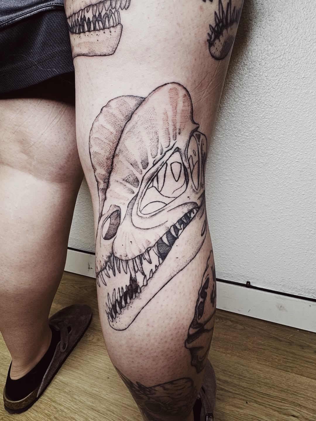 Tattoo by @deathlyill_tattoos β illustrative, black_and_grey