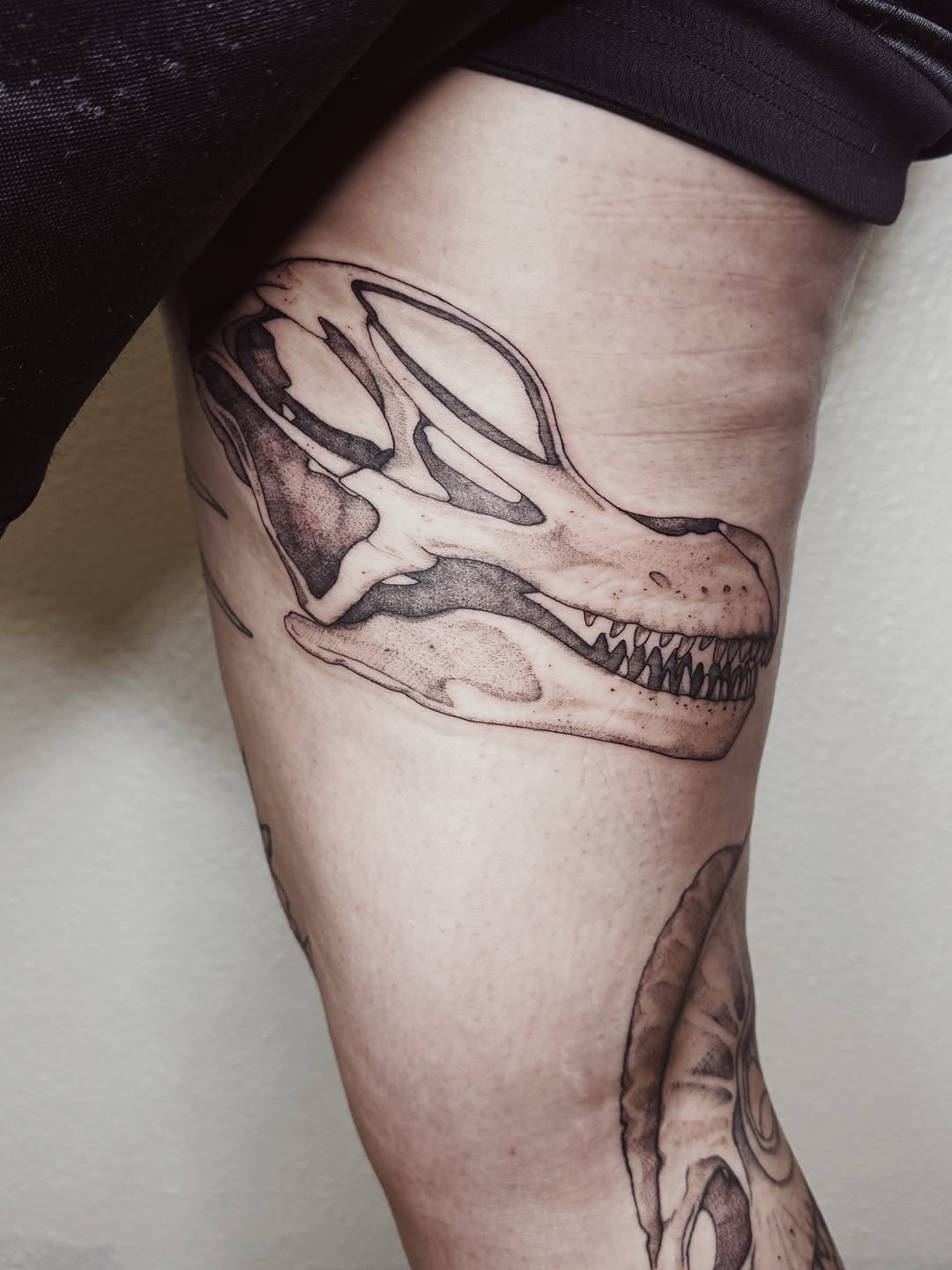 Tattoo by @deathlyill_tattoos β black_and_grey, illustrative