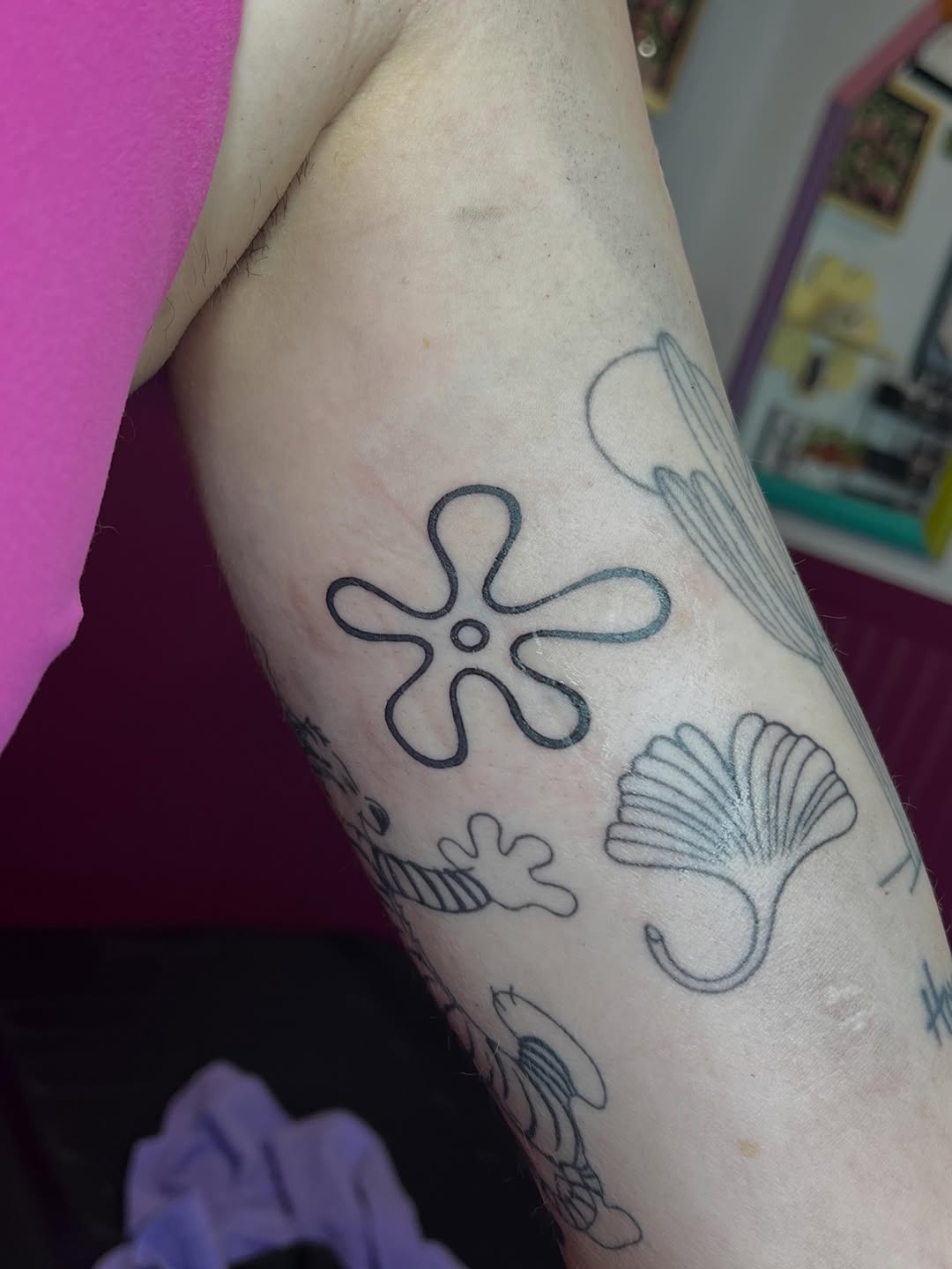 Tattoo by @stabbybrooks — fine_line, minimalist