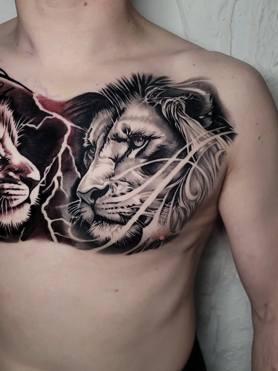 Tattoo by @beztreztattoo — realism, black_and_grey