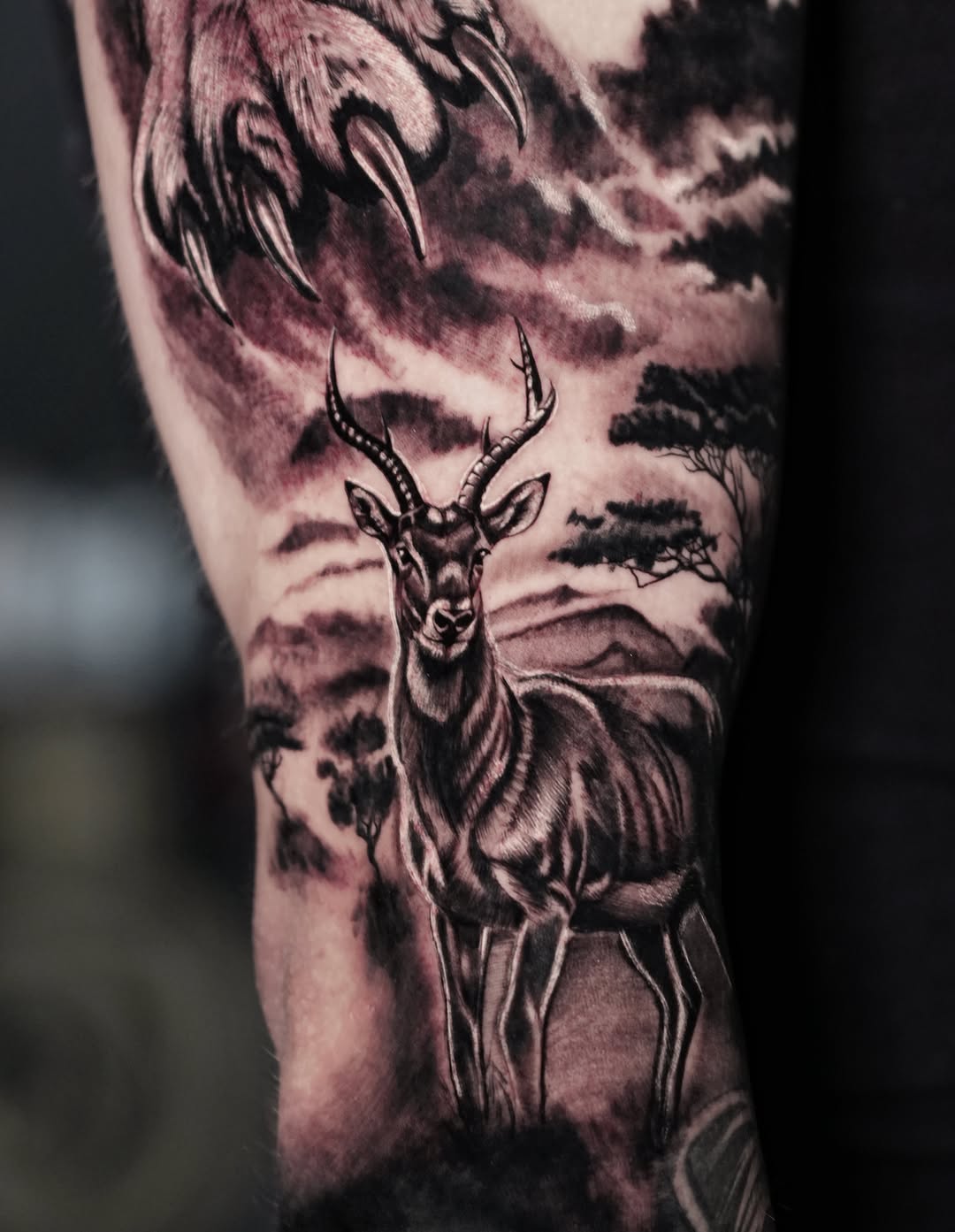 Tattoo by @alejoibanezart โ realism, black_and_grey